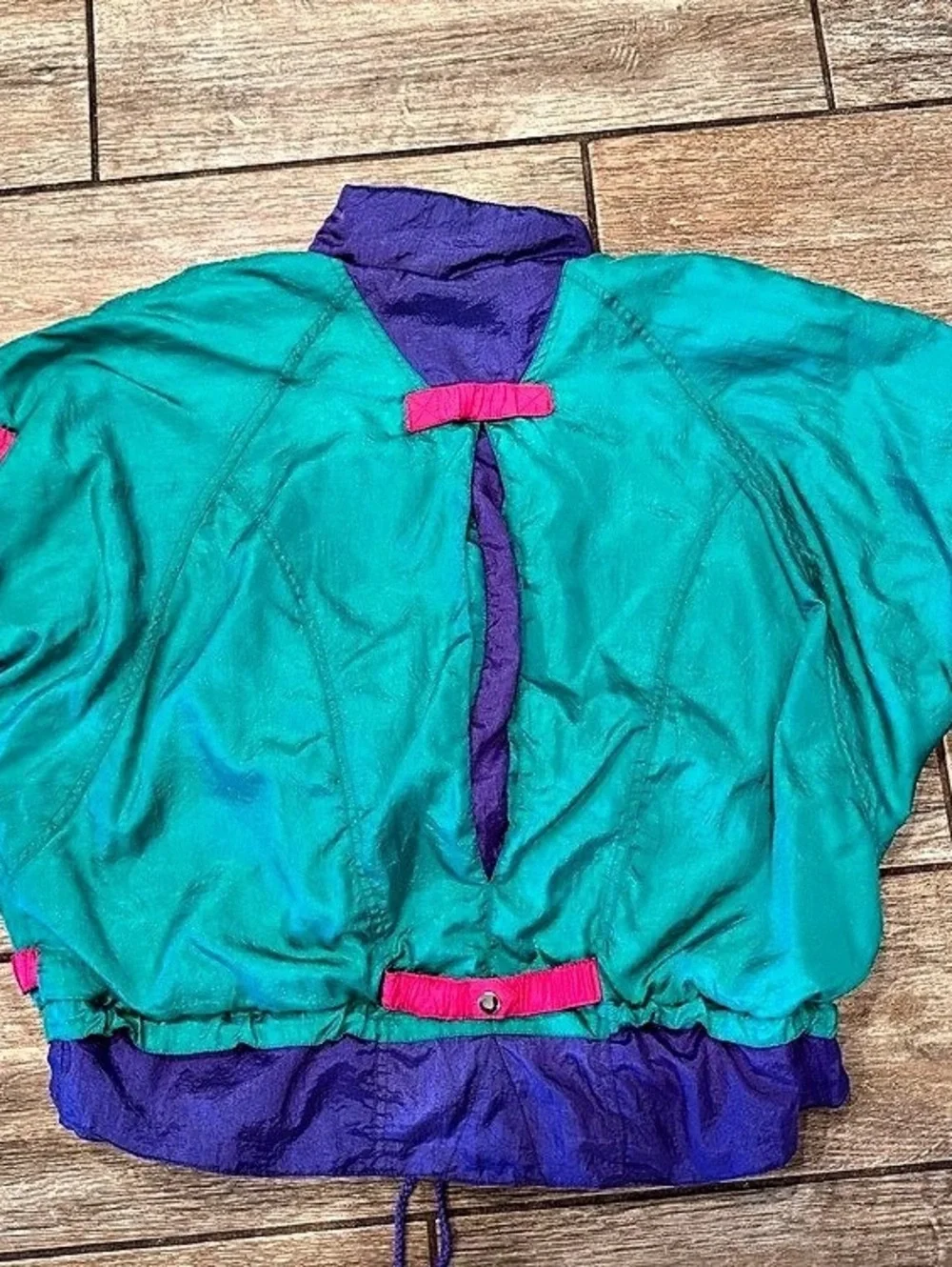Awesome Vintage Pierre Cardin 1980s / 1990s Colorblock Nylon Tracksuit Set